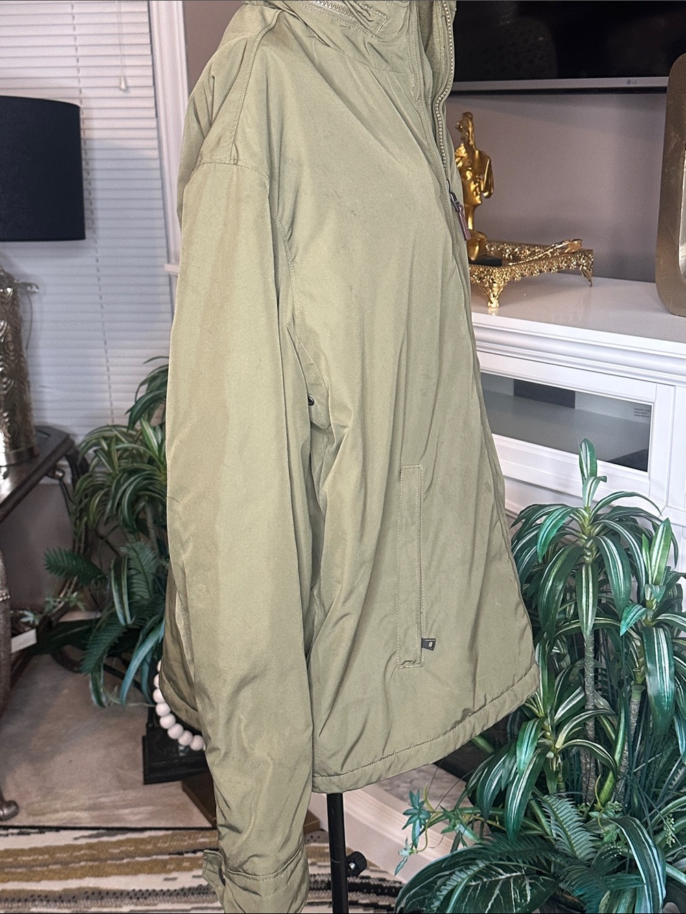 Polo by Ralph Lauren Men's Olive Green Zip Jacket - Picture 2 of 5